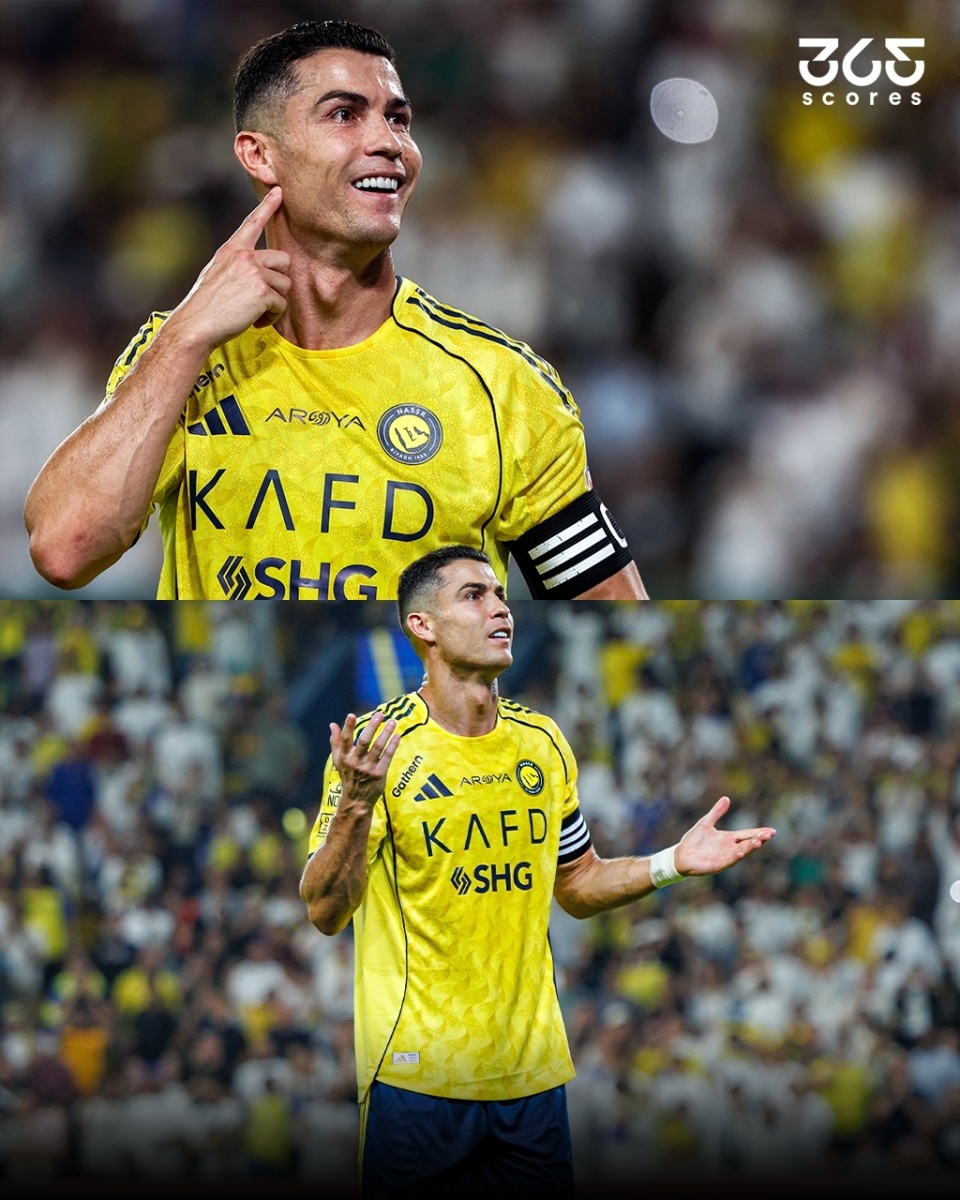 C罗梅开二, 仅用了, 也是为了庆